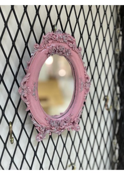 Pembe Tasarım Masa ve Duvar Aynası modelleri