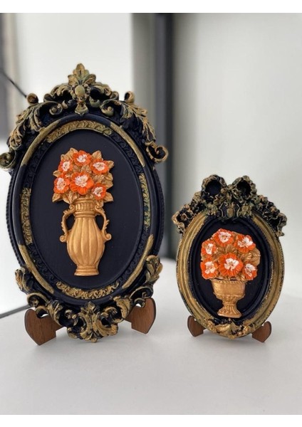 Çiçekli 2 Tablo Takımı