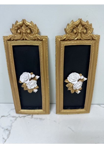 Duvar Tablosu 2 Li Siyah Gold fiyatları