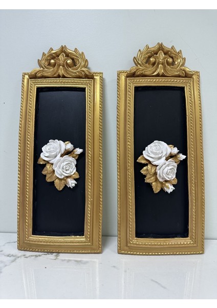 Duvar Tablosu 2 Li Siyah Gold fırsatları