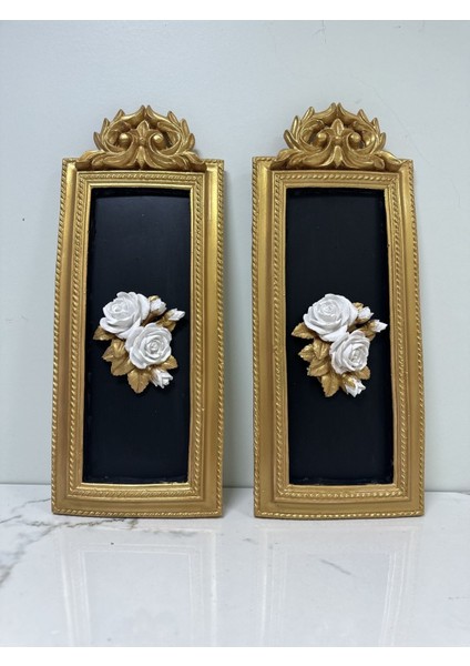 Duvar Tablosu 2 Li Siyah Gold indirimleri