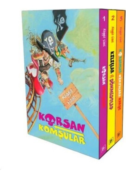 Korsan Komşular 3 Kitap Reggie Naus Parodi