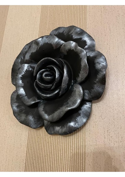 Siyah Gümüş Duvar Güllü 3 Lü Set fırsatları