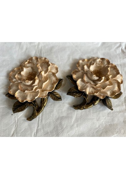 Duvar Süsü Çiçek 2li Set 25CM modelleri