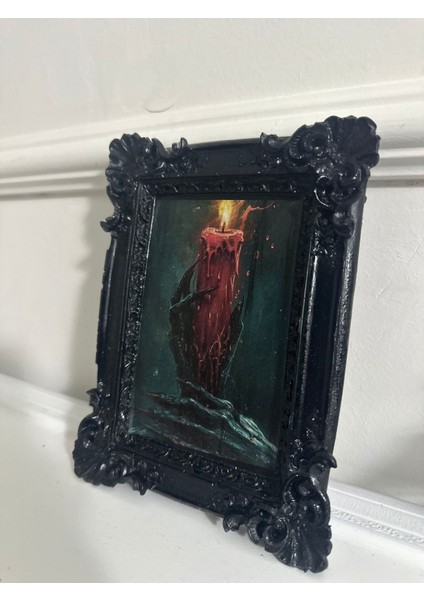 Siyah Gotik Çerçeve 2li 20CM modelleri