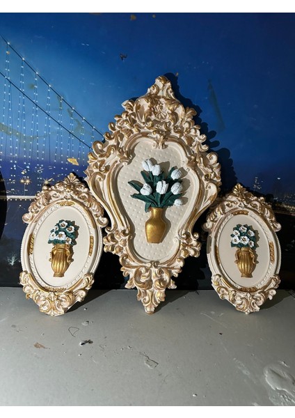 El Yapımı 3lü Tablo Set BÜYÜK42CM Orta Boy 22CM modelleri