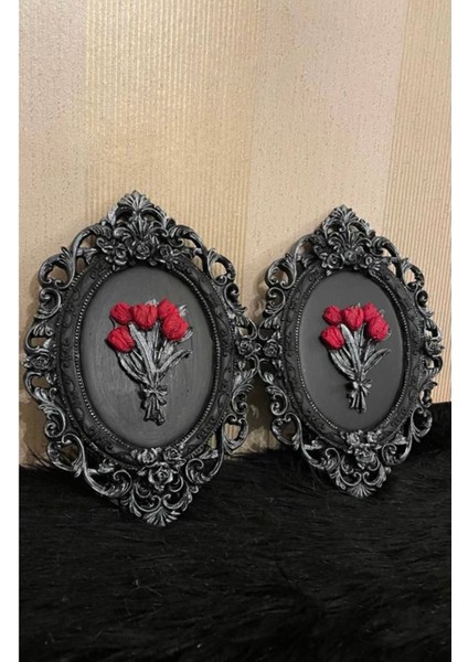 Lale Duvar Dekor 2 Li , ( 26 cm ) fiyatları