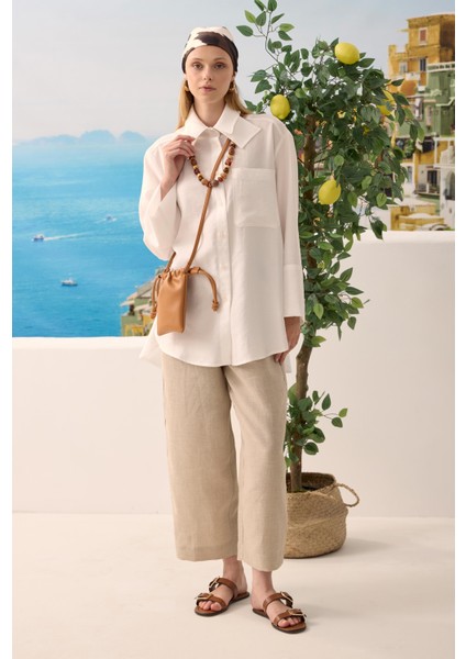 Çift Yakalı Gömlek Beyaz fiyatları