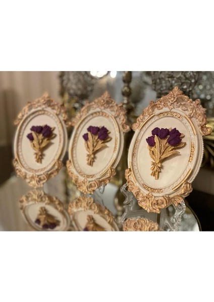 Lale Masa Duvar Süsü 3 Lü Set fiyatları