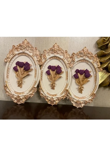 Lale Masa Duvar Süsü 3 Lü Set fırsatları