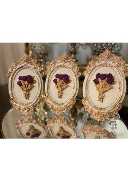 Lale Masa Duvar Süsü 3 Lü Set indirimleri