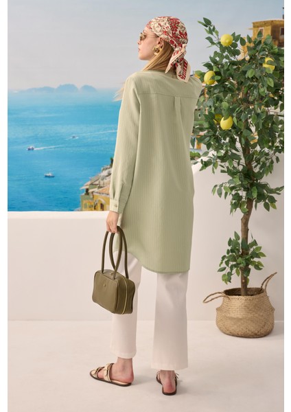 Robası Verev Çizgili Gömlek Okaliptus fiyatları