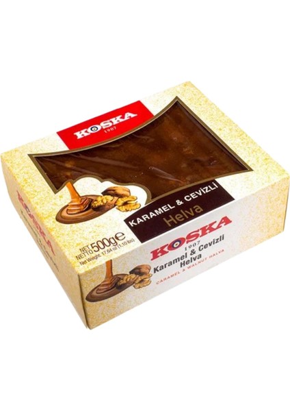 Cevizli Karamelli Helva 500 gr
