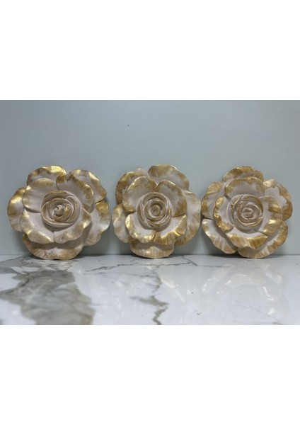 Duvar Gülü 3 Lü Set , Duvar Süsü Dekor fiyatları