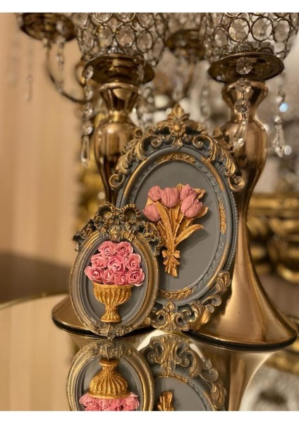 Çerçeve Takımı 2 Li Çiçekli