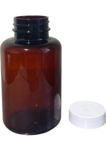 250 ml Kahverengi Tablet Şişesi Beyaz Kapak, 12 Adet, Tablet Şişesi, Ecza Şişesi, Kozmetik Şişe fiyatları