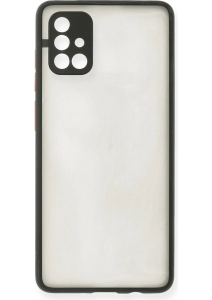 Samsung Galaxy A71 Kılıf Montreal Silikon Kapak - Siyah fiyatları