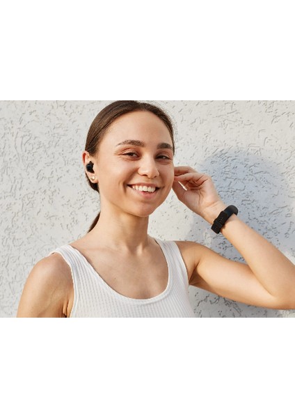 Ovıon Vıo Pod 2 TWS Bluetooth Kablosuz Kulaklık Siyah - IOS ve Android Uyumlu