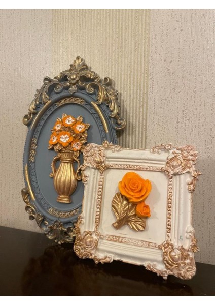 Çiçekli Çerçeve Takımı 2 Li fiyatları
