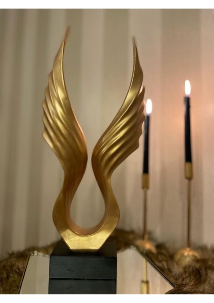 Dekoratif Soyut Kanat Obje