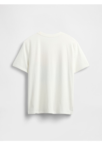 Erkek Çocuk Kırık Beyaz Kids Grafik T-Shirt modelleri