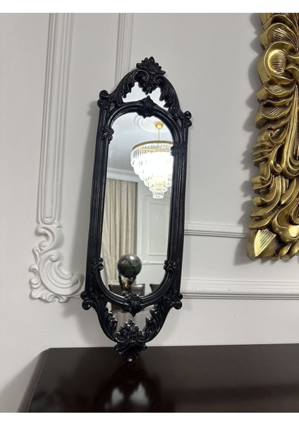 Siyah Büyük Duvar Aynası 70 cm fiyatları