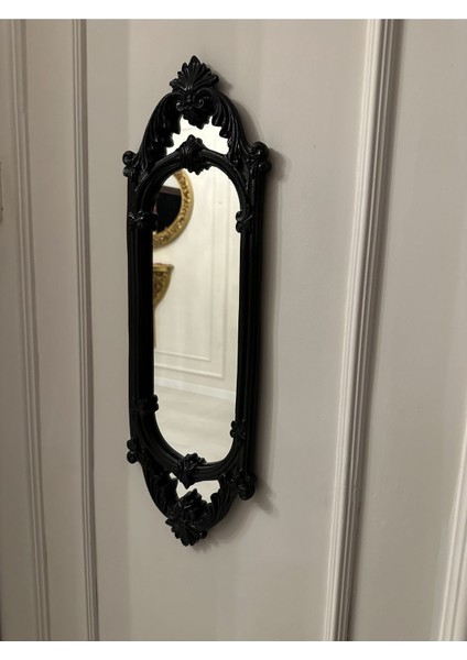 Siyah Büyük Duvar Aynası 70 cm indirimleri