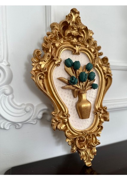 Lale Tablo 42CM El Yapımı Dekoratif Duvar Tablosu modelleri