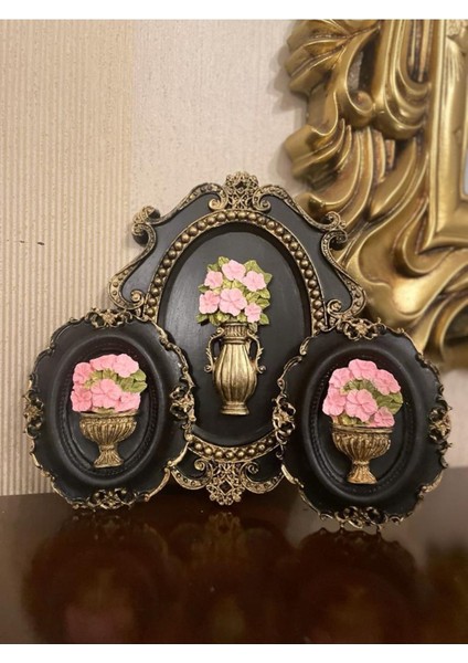 Çiçekli Çerçeve Takımı 3 Lü fiyatları