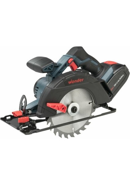 JD538518 Li-Ion Şarjlı Daire Testere Makinesi Seti 18 Volt 4.0 Ah 165MM