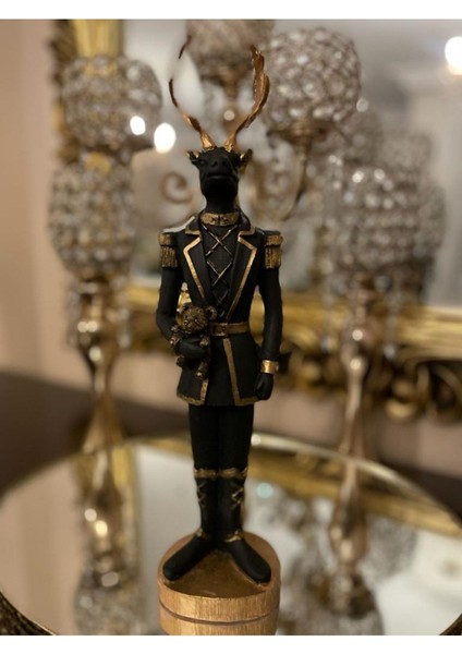 Paris Koleksiyonu Geyik Heykeli , Dekoratif Geyik Biblo