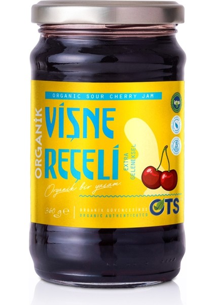 Organik Vişne Reçeli