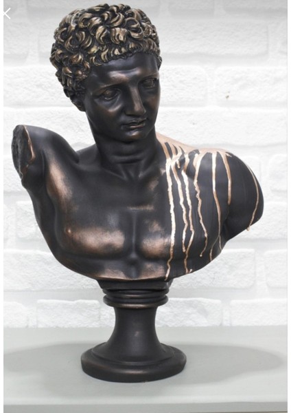 Büyük Hermes Büst Biblo Heykel