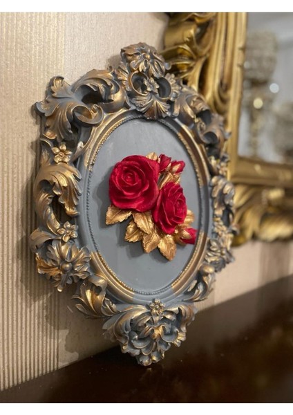 Duvar Tablosu Gül Detaylı Özel Yapım fiyatları