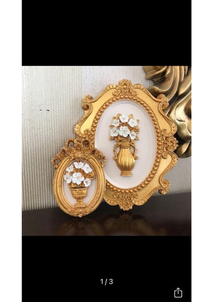 Masa Süsü , Dekoratif Masa Aksesuar , Duvar Dekoratif 2 Li Set