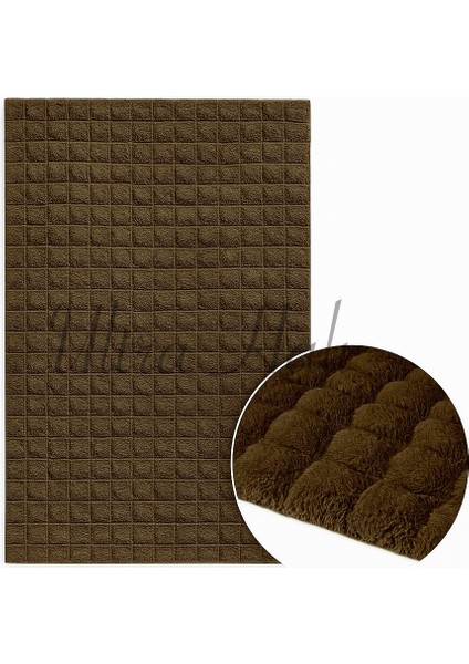 Fluffy Serisi Tavşan Tüyü Peluş Halı modelleri