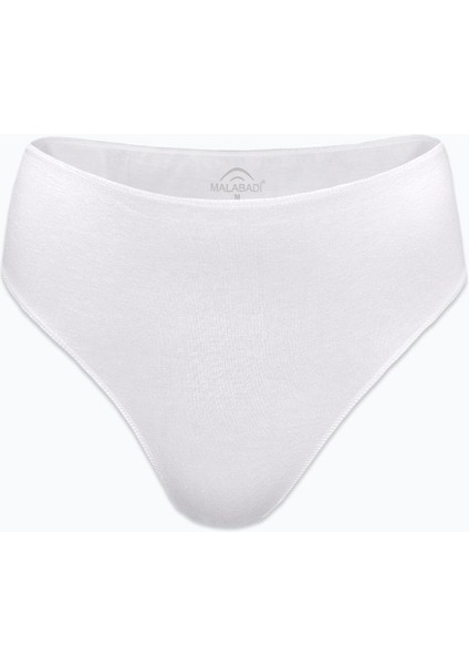 Kadın Beyaz 6 Lı Paket Modal Yüksek Bel String Tanga 6M178 fiyatları