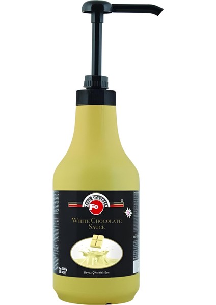 Beyaz Çikolatalı Profesyonel Barsos 2,5 kg x 6 Adet (Koli)