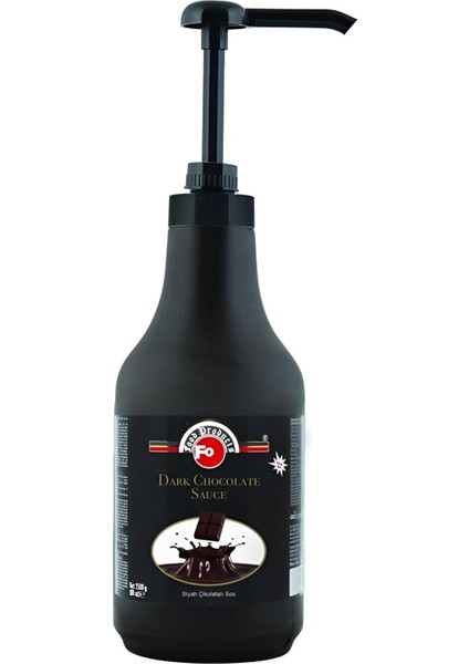 Siyah Çikolatalı Profesyonel Barsos 2,5 kg x 6 Adet (Koli)