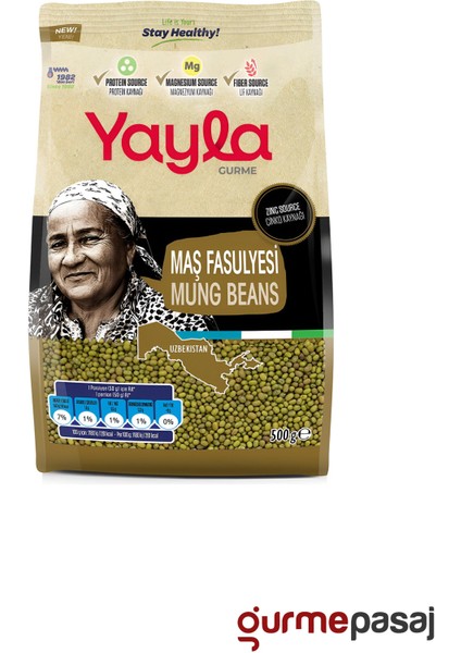 Gurme Maş Fasulye 500 G x 8 Adet (Koli)