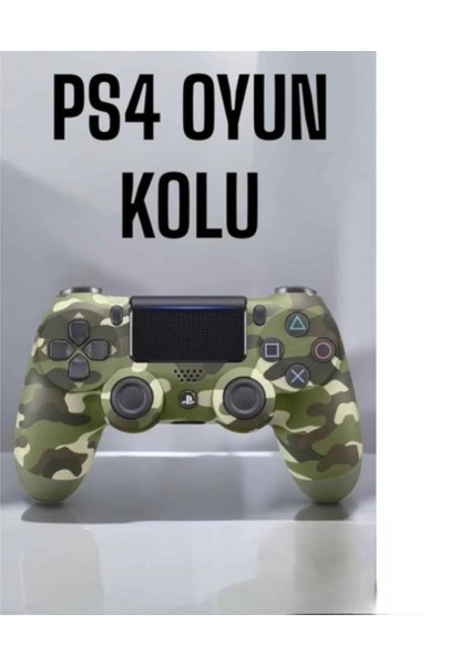 Ps4 Oyun Kolu Kamuflaj Desenli Joystick