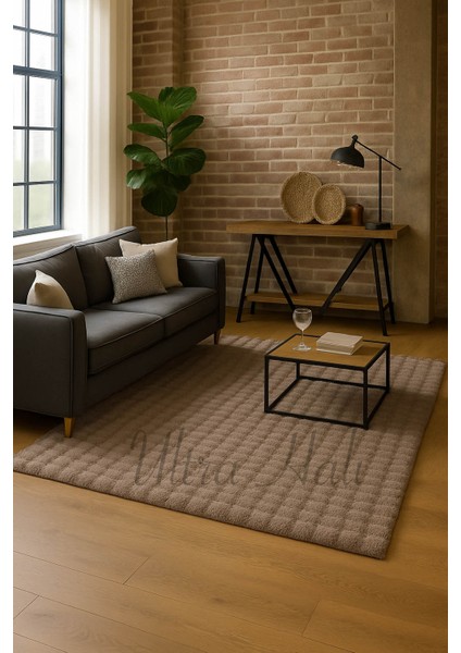 Fluffy Serisi Tavşan Tüyü Peluş Halı