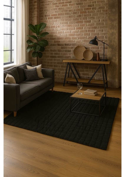 Fluffy Serisi Tavşan Tüyü Peluş Halı