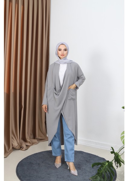 Çapraz Cepli Tunik