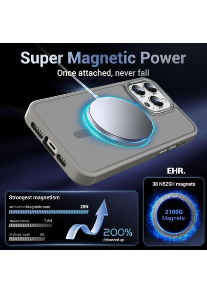 iPhone 11 Pro Uyumlu Kamera Korumalı Magsafe Wireless Şarj Özellikli Mat Silikon Kılıf modelleri