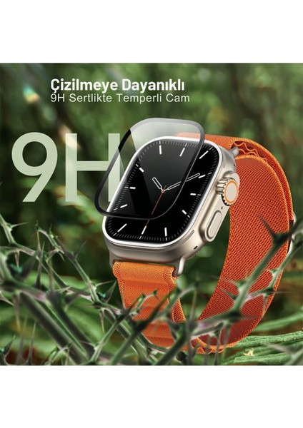 3 Adet Apple Watch Ultra 49MM 9h Nano Cam Ekran Koruyucu Akıllı Saat Ekran Koruyucu modelleri
