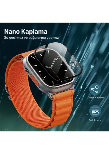 3 Adet Apple Watch Ultra 49MM 9h Nano Cam Ekran Koruyucu Akıllı Saat Ekran Koruyucu indirimleri