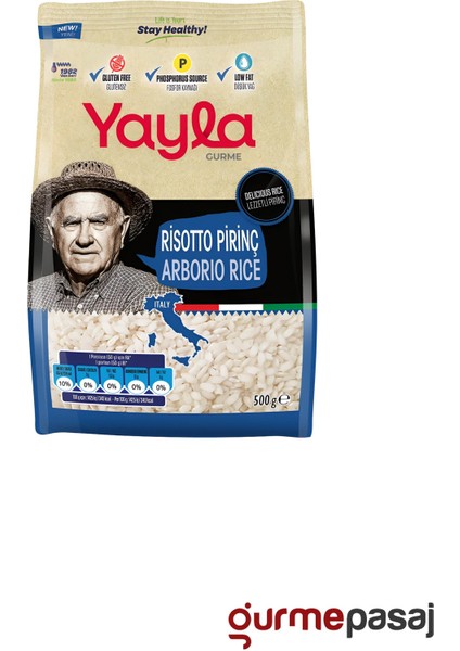 Gurme Risotto Pirinç 500 G x 8 Adet (Koli)