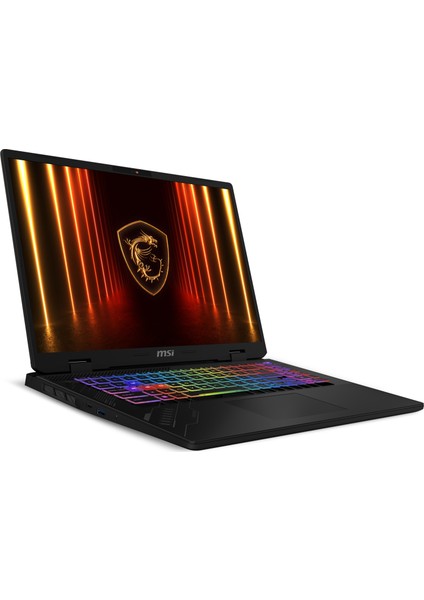Msı Nb Crosshaır A17 Hx D8WGKG-012XTR R9 8940HX 32GB Ddr5 RTX5070 Gddr7 8gb 1tb SSD 17.0 Qhd+ 240Hz Dos Notebook