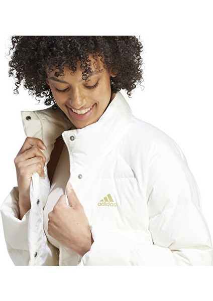 AIK3195 Adidas W Helıonıc Rlx Kadın Mont Beyaz indirimleri